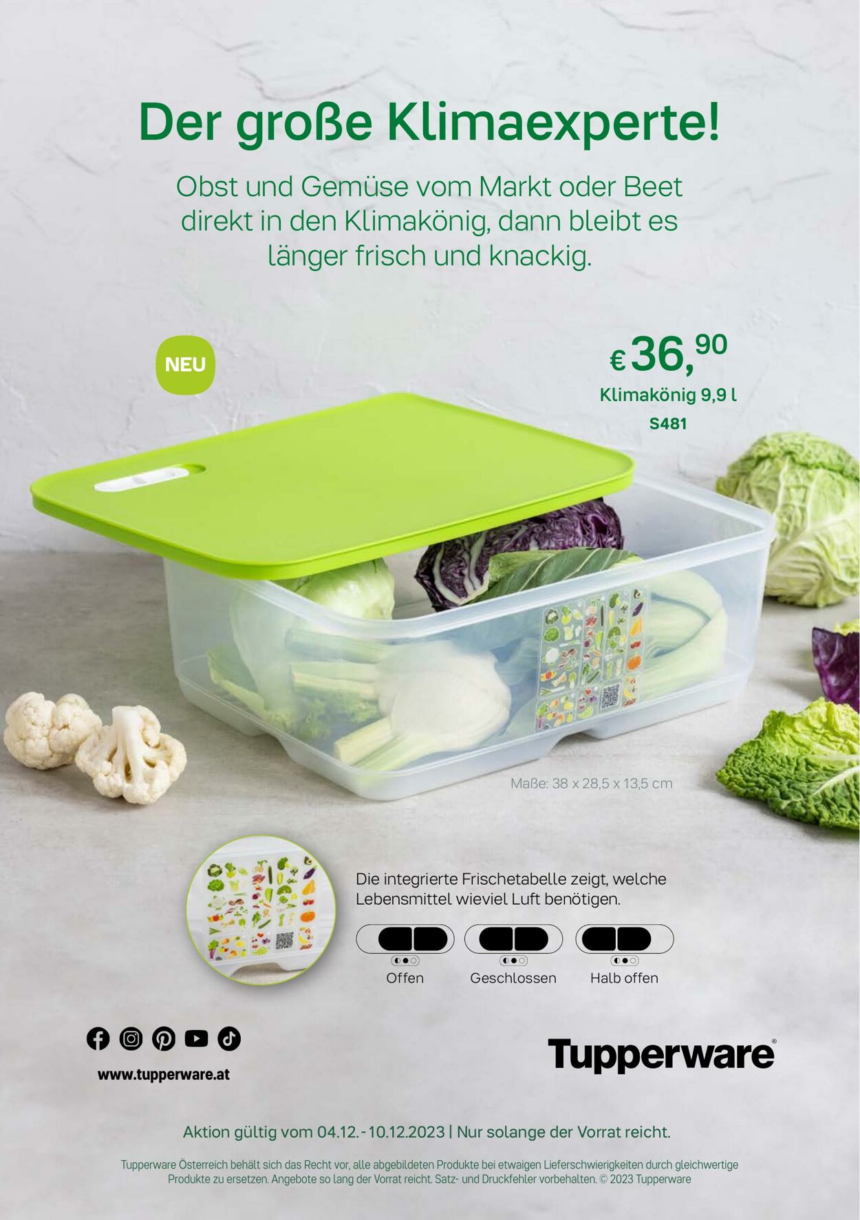 Prospekt Tupperware 04.12.2023 - 10.12.2023