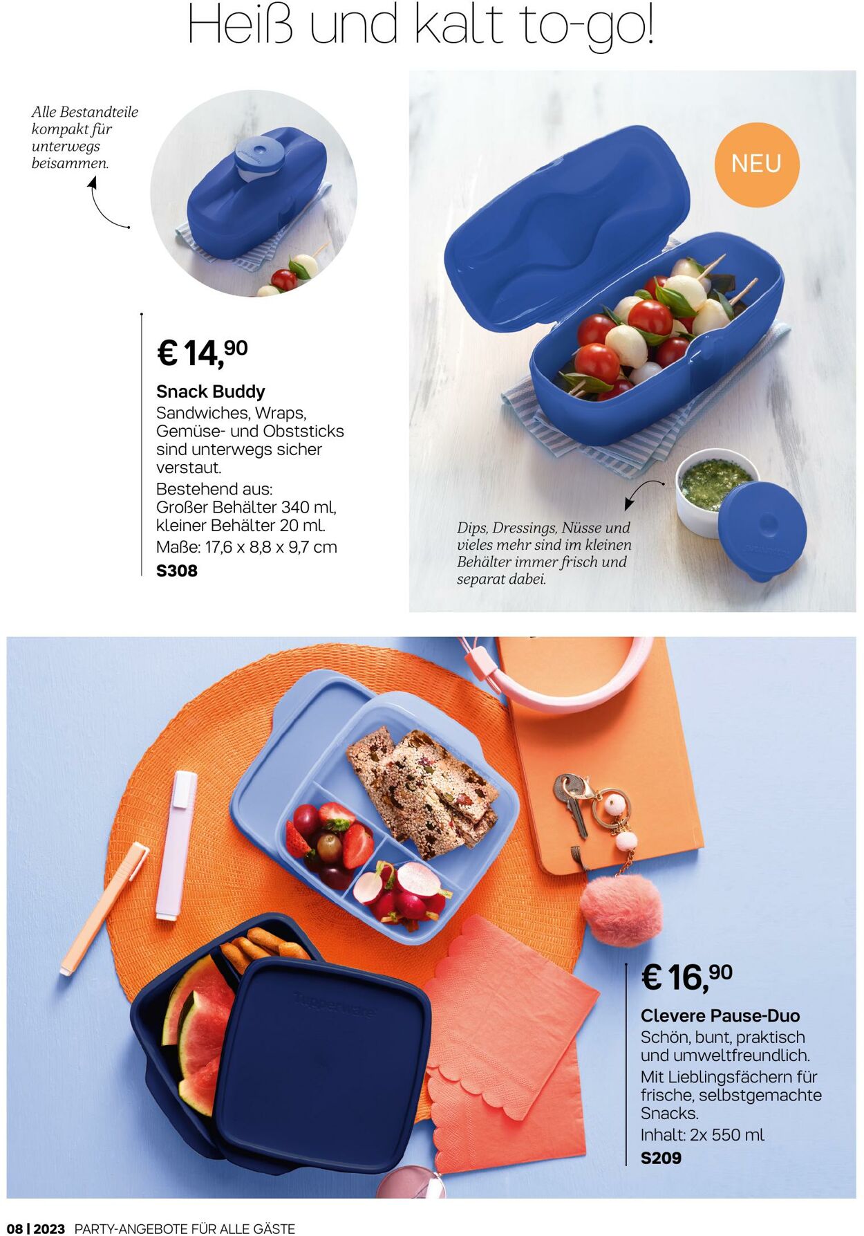 Prospekt Tupperware 07.08.2023 - 03.10.2023