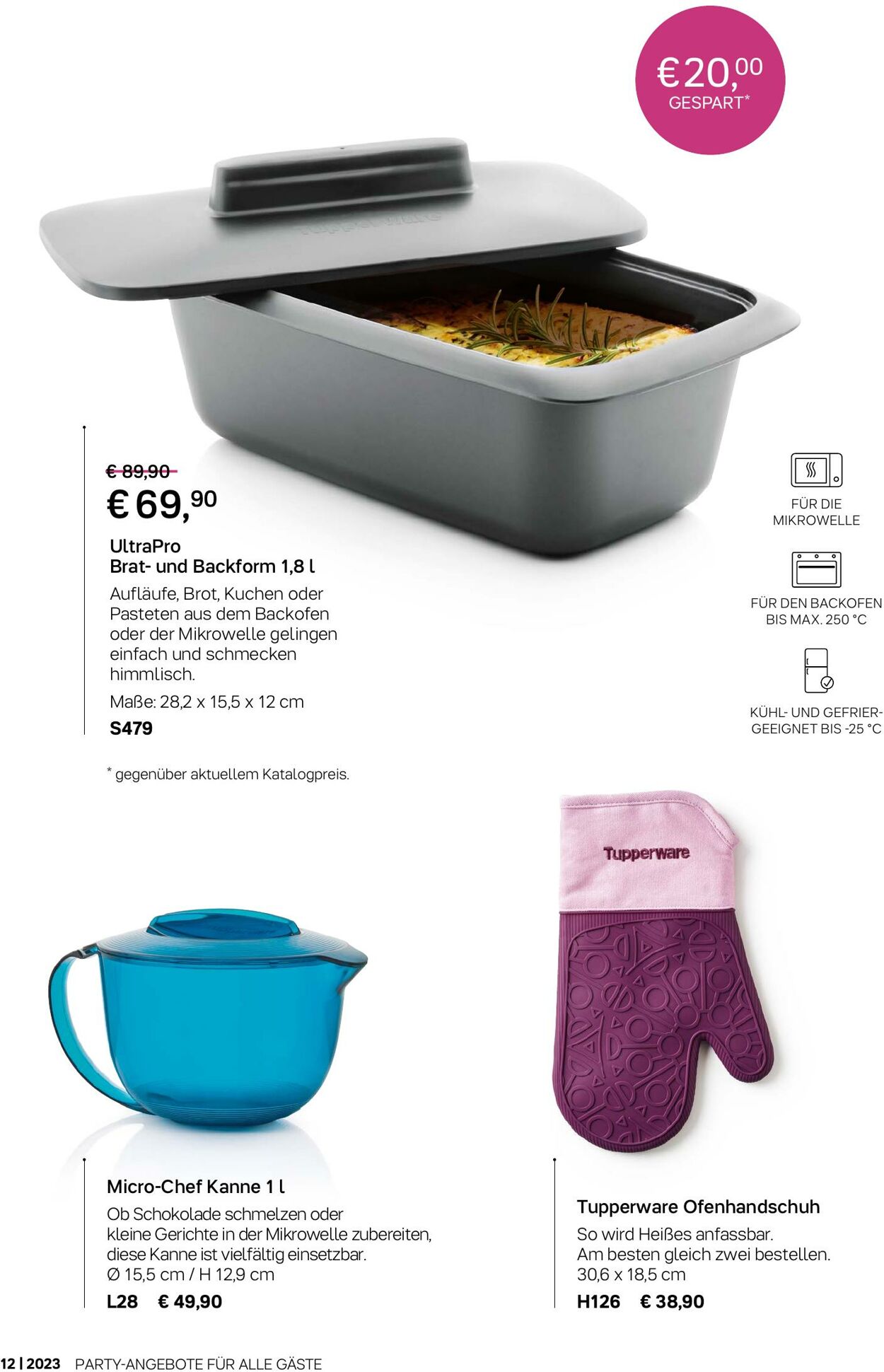 Prospekt Tupperware 04.12.2023 - 31.12.2023