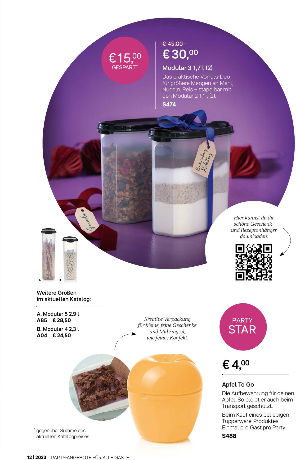 Prospekt Tupperware 04.12.2023 - 31.12.2023