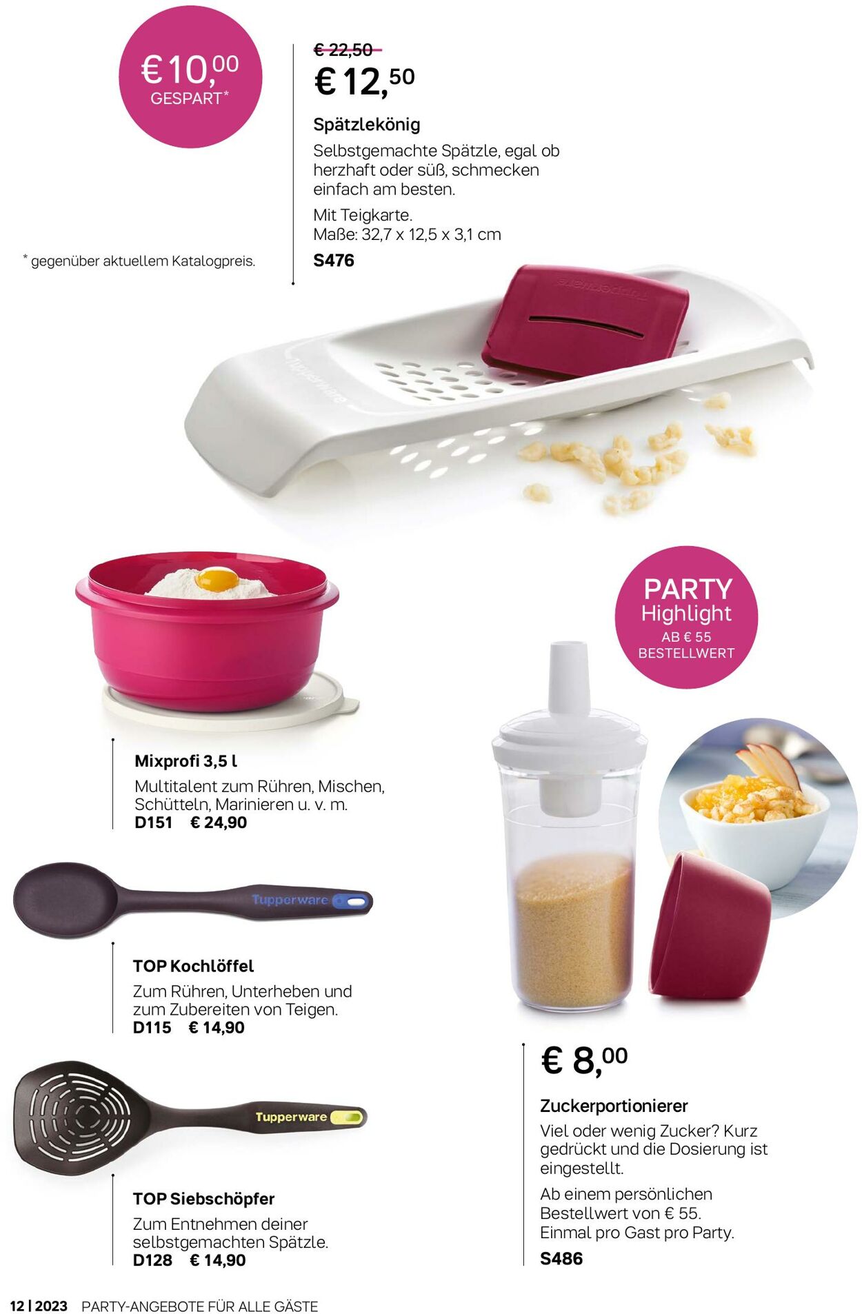 Prospekt Tupperware 04.12.2023 - 31.12.2023