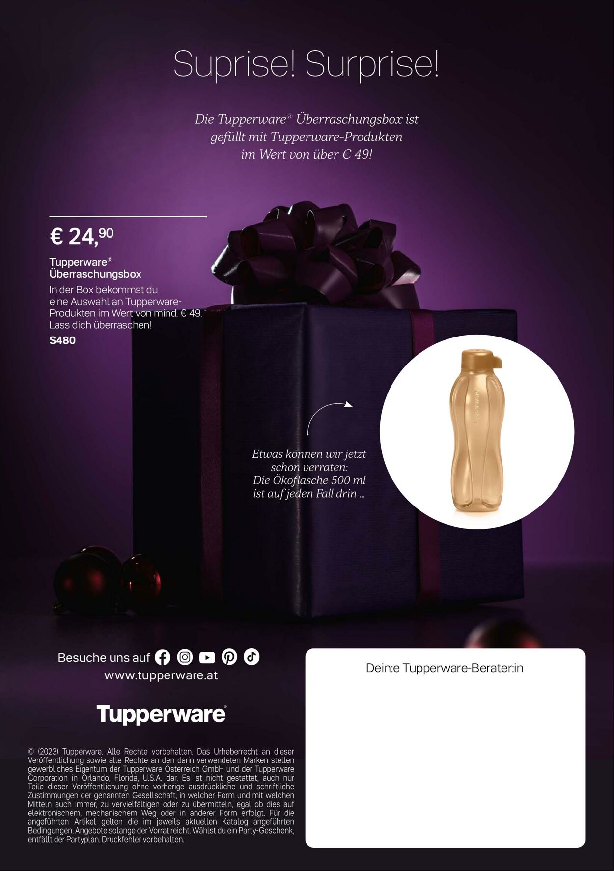 Prospekt Tupperware 04.12.2023 - 31.12.2023