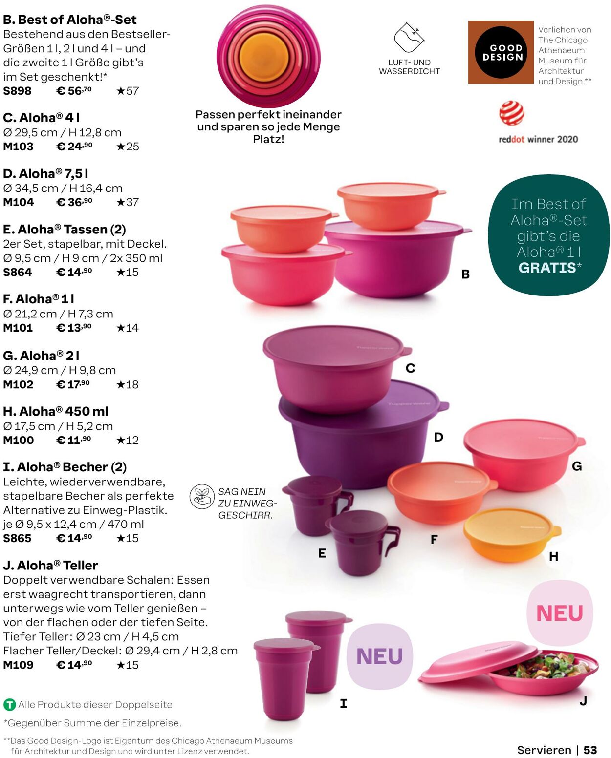 Prospekt Tupperware 01.03.2024 - 31.08.2024