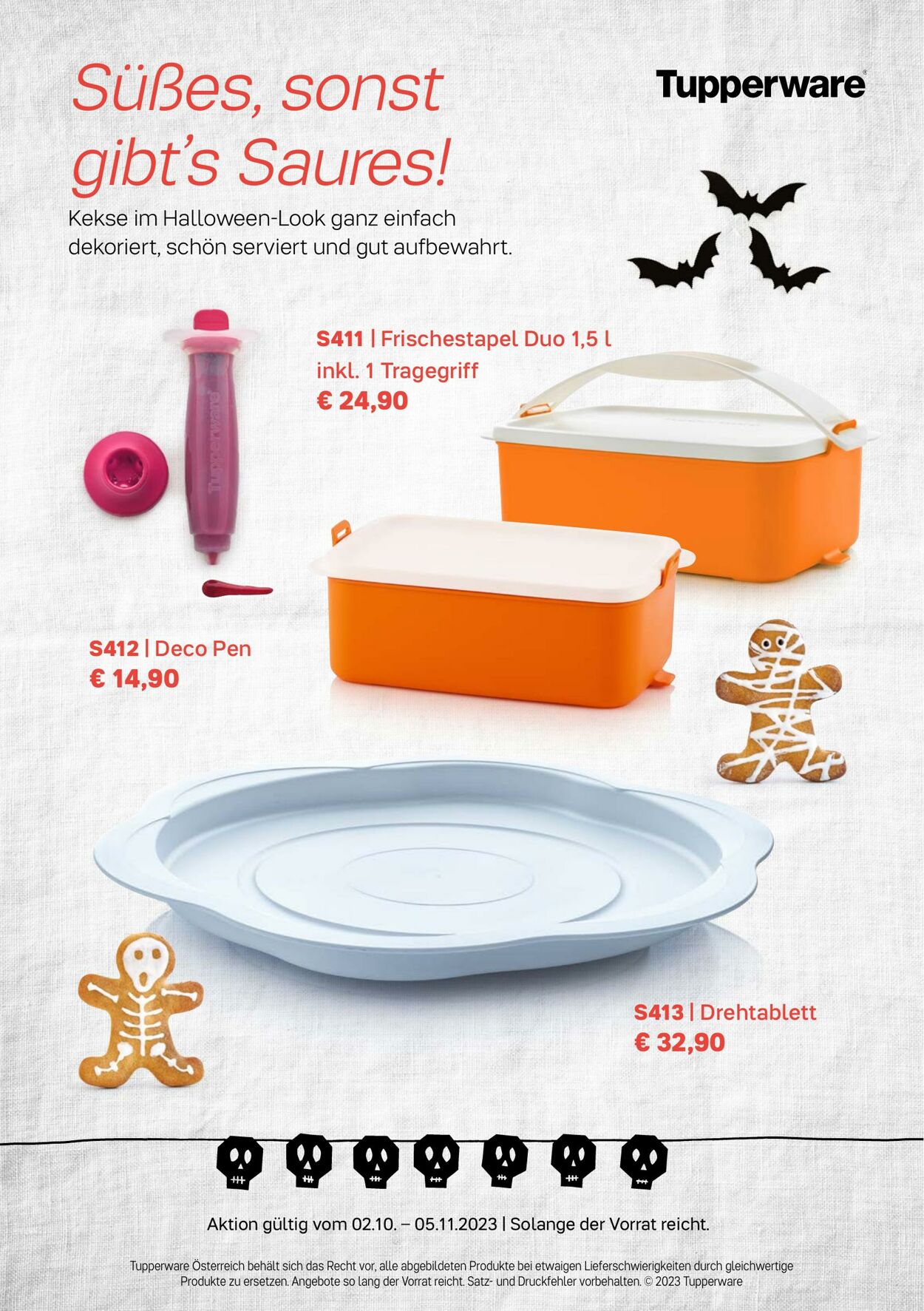 Prospekt Tupperware 02.10.2023 - 05.11.2023