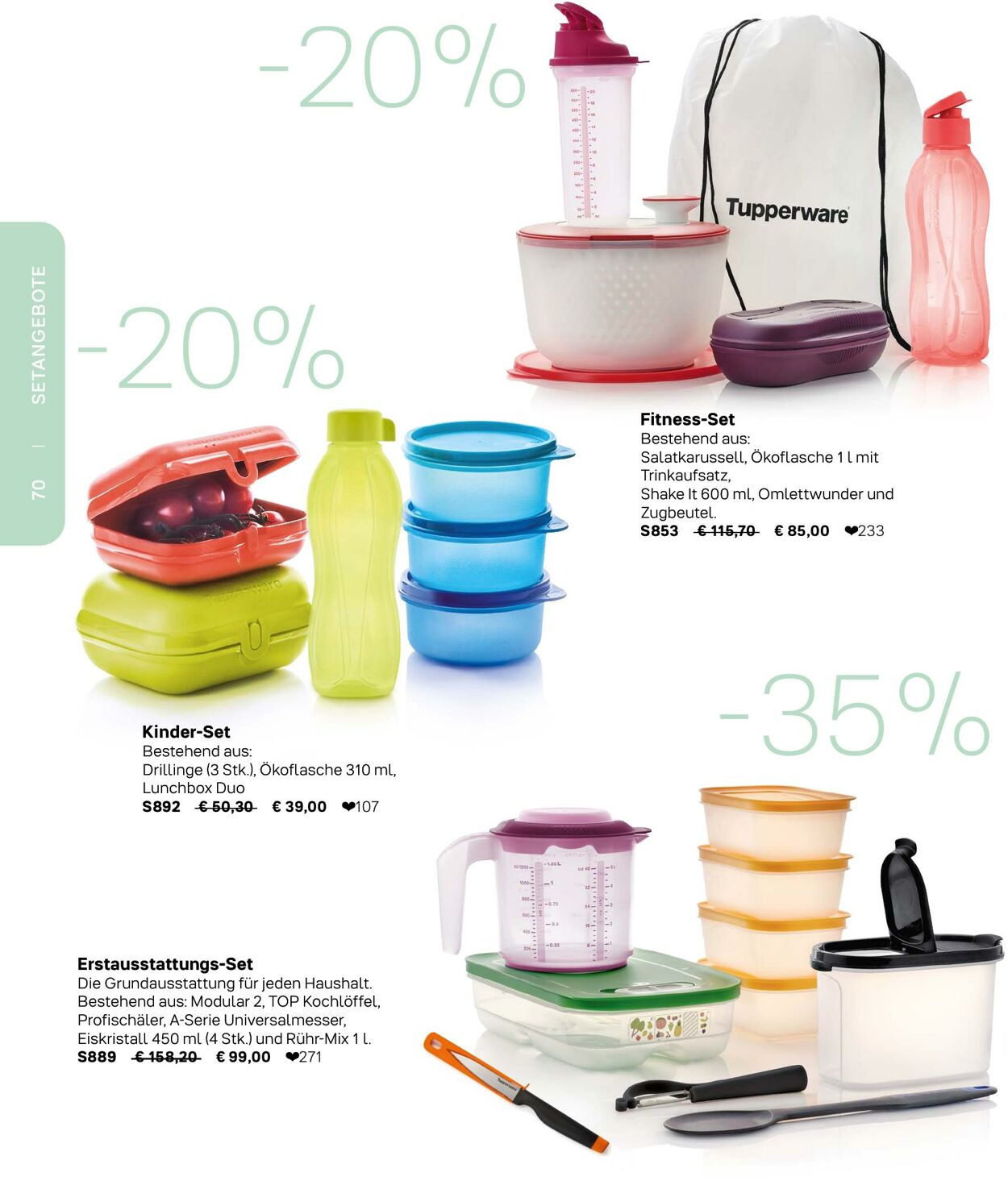 Prospekt Tupperware 01.09.2022 - 31.01.2023