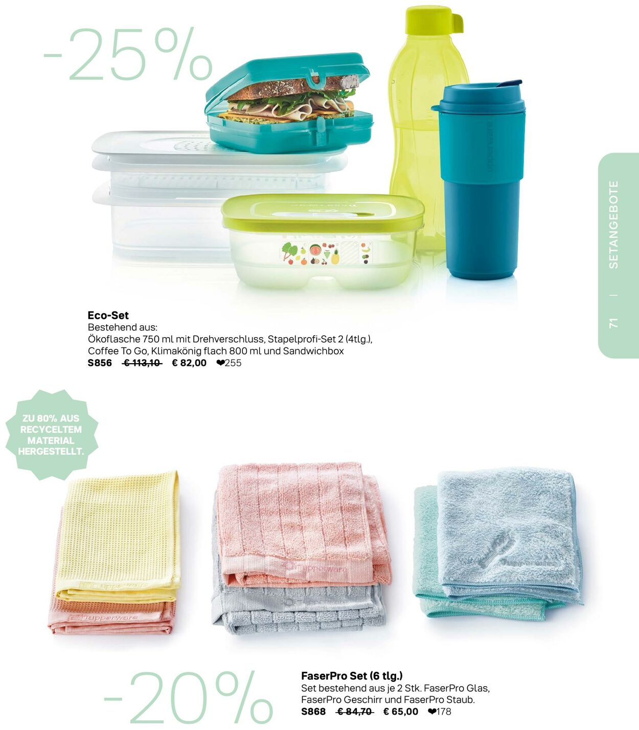 Prospekt Tupperware 01.09.2022 - 31.01.2023