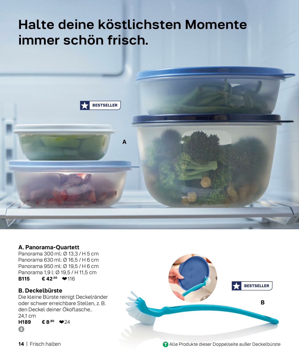 Prospekt Tupperware 06.09.2023 - 01.02.2024