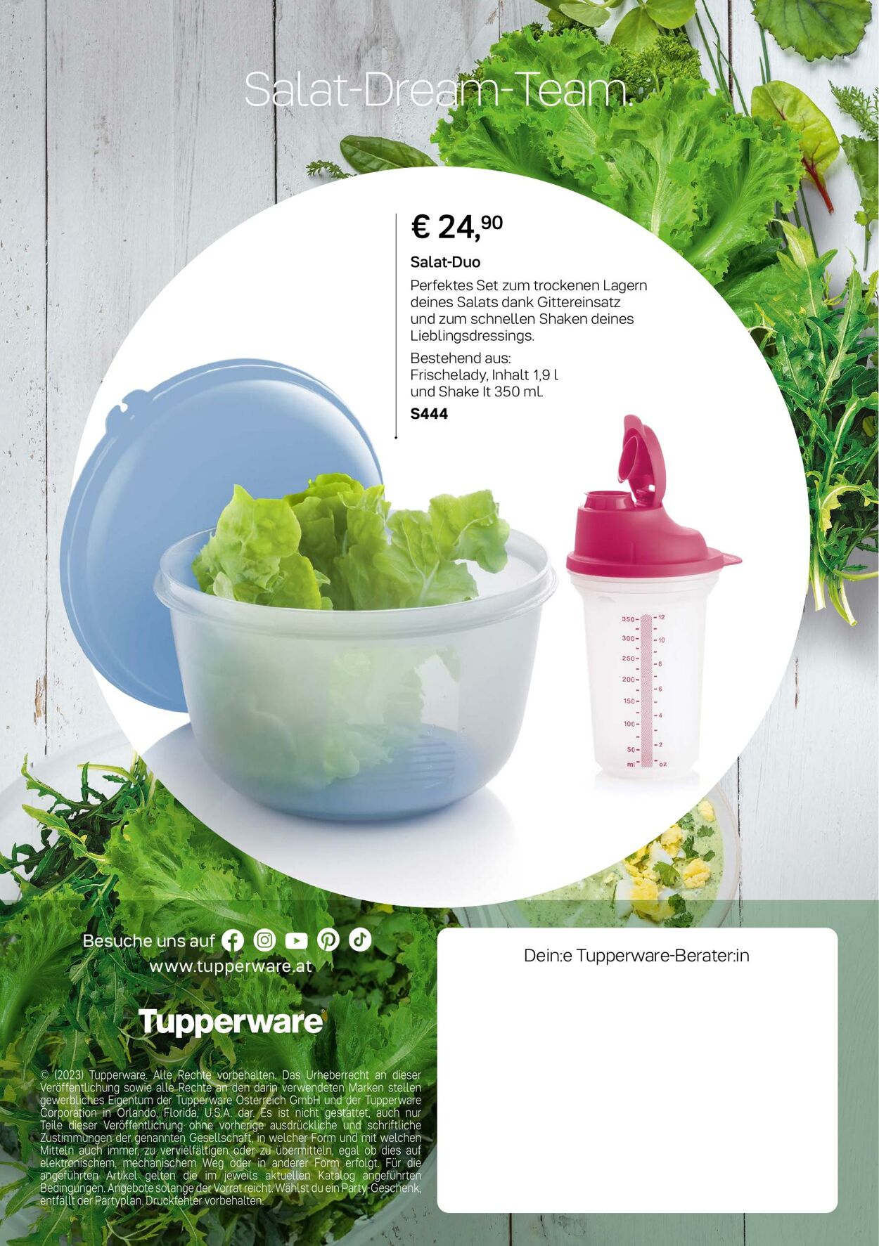 Prospekt Tupperware 06.11.2023 - 03.12.2023