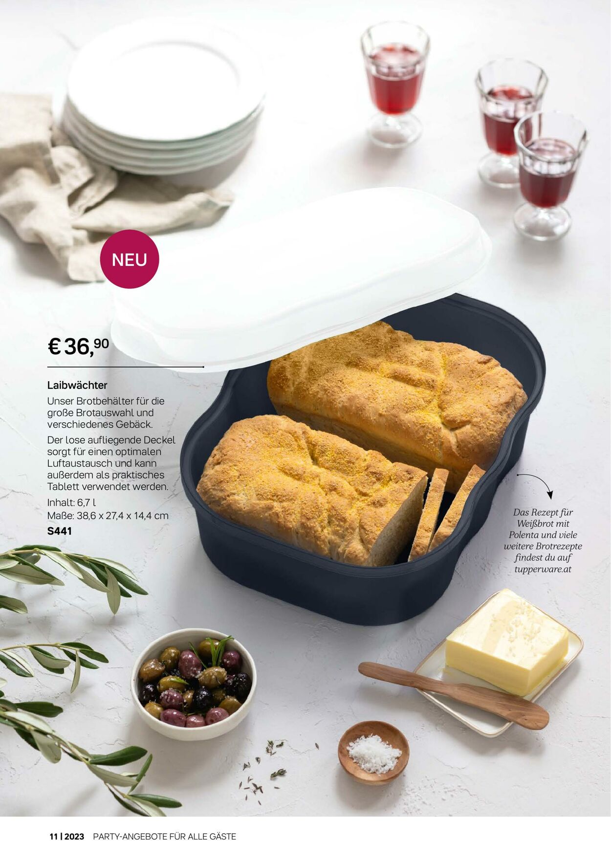 Prospekt Tupperware 06.11.2023 - 03.12.2023