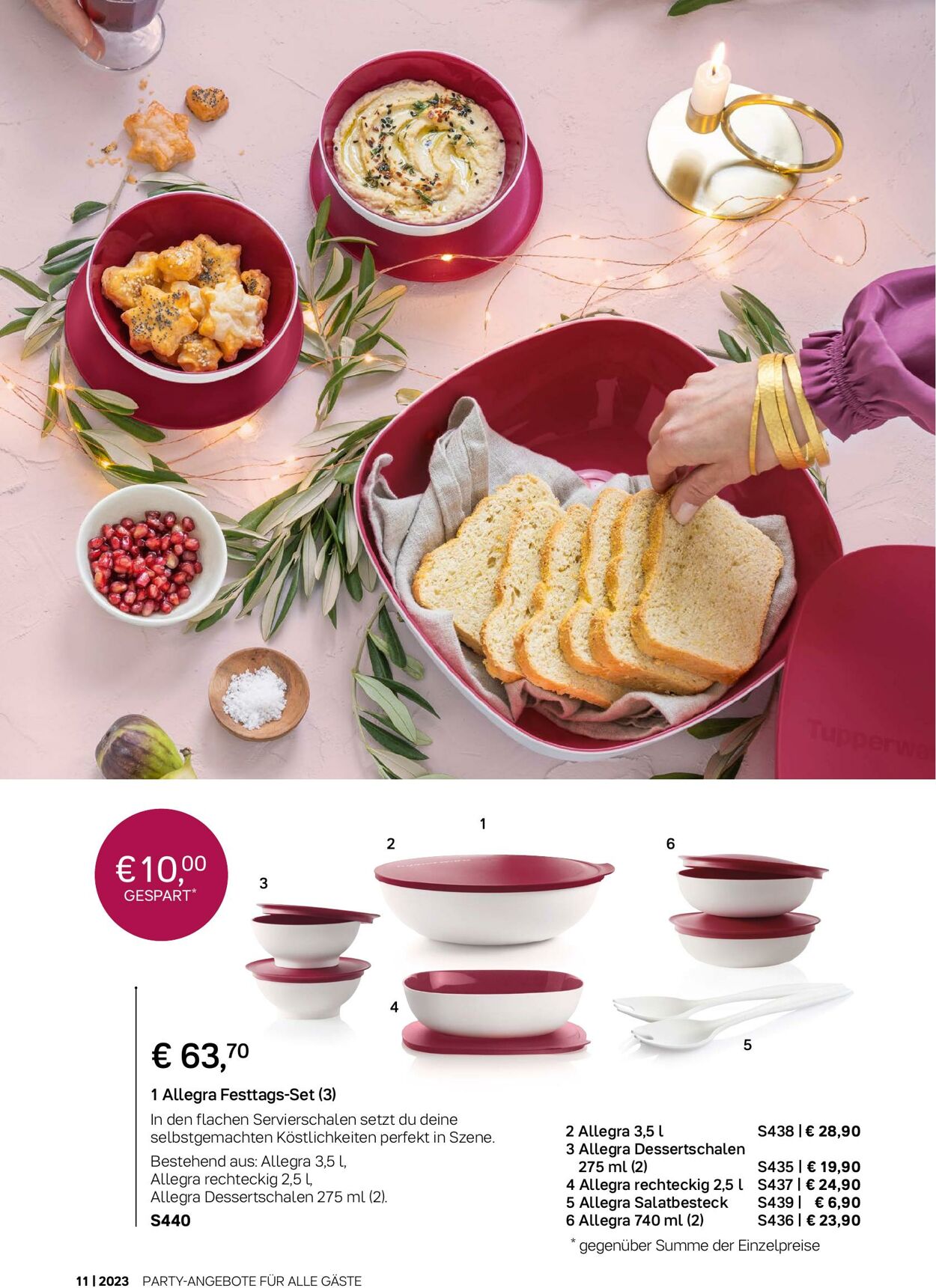 Prospekt Tupperware 06.11.2023 - 03.12.2023