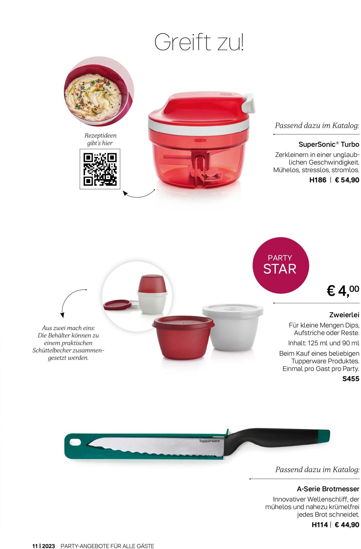 Prospekt Tupperware 06.11.2023 - 03.12.2023