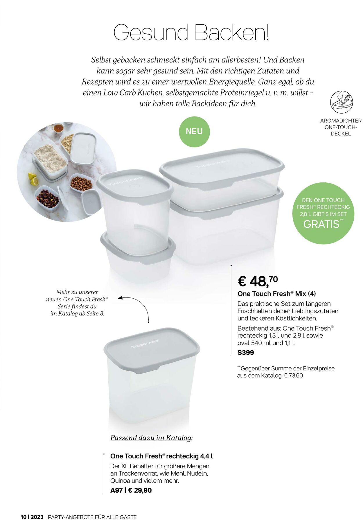 Prospekt Tupperware 02.10.2023 - 05.11.2023