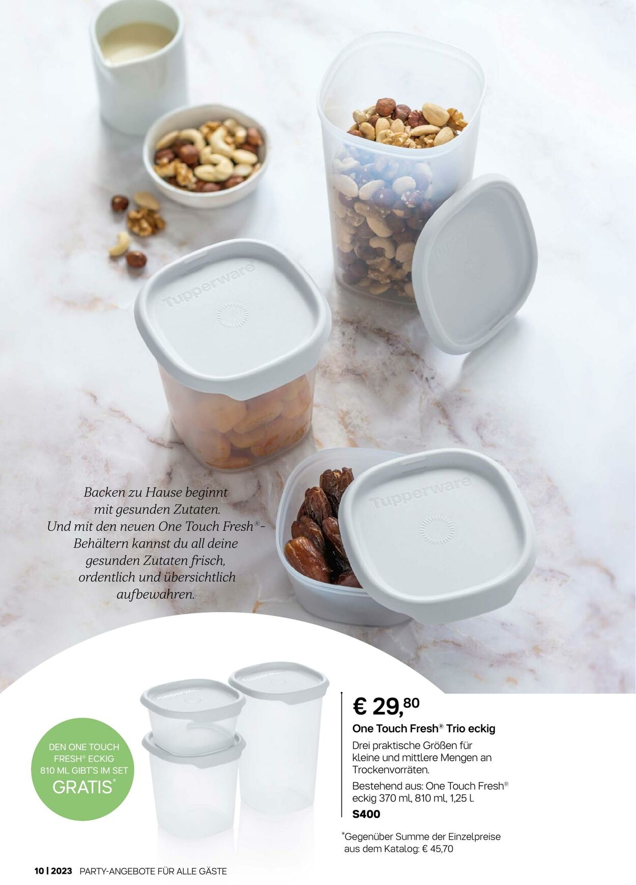 Prospekt Tupperware 02.10.2023 - 05.11.2023