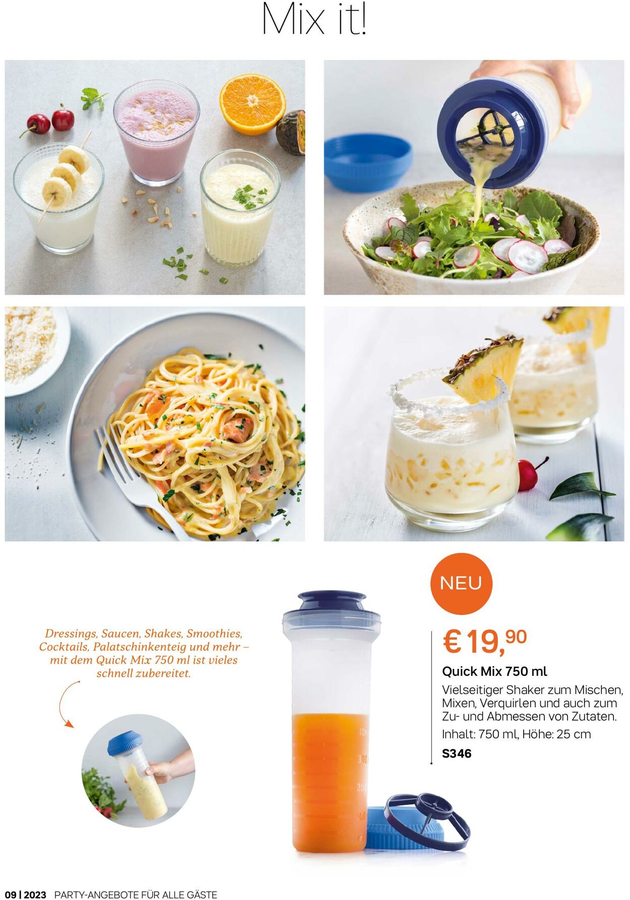 Prospekt Tupperware 04.09.2023 - 01.10.2023