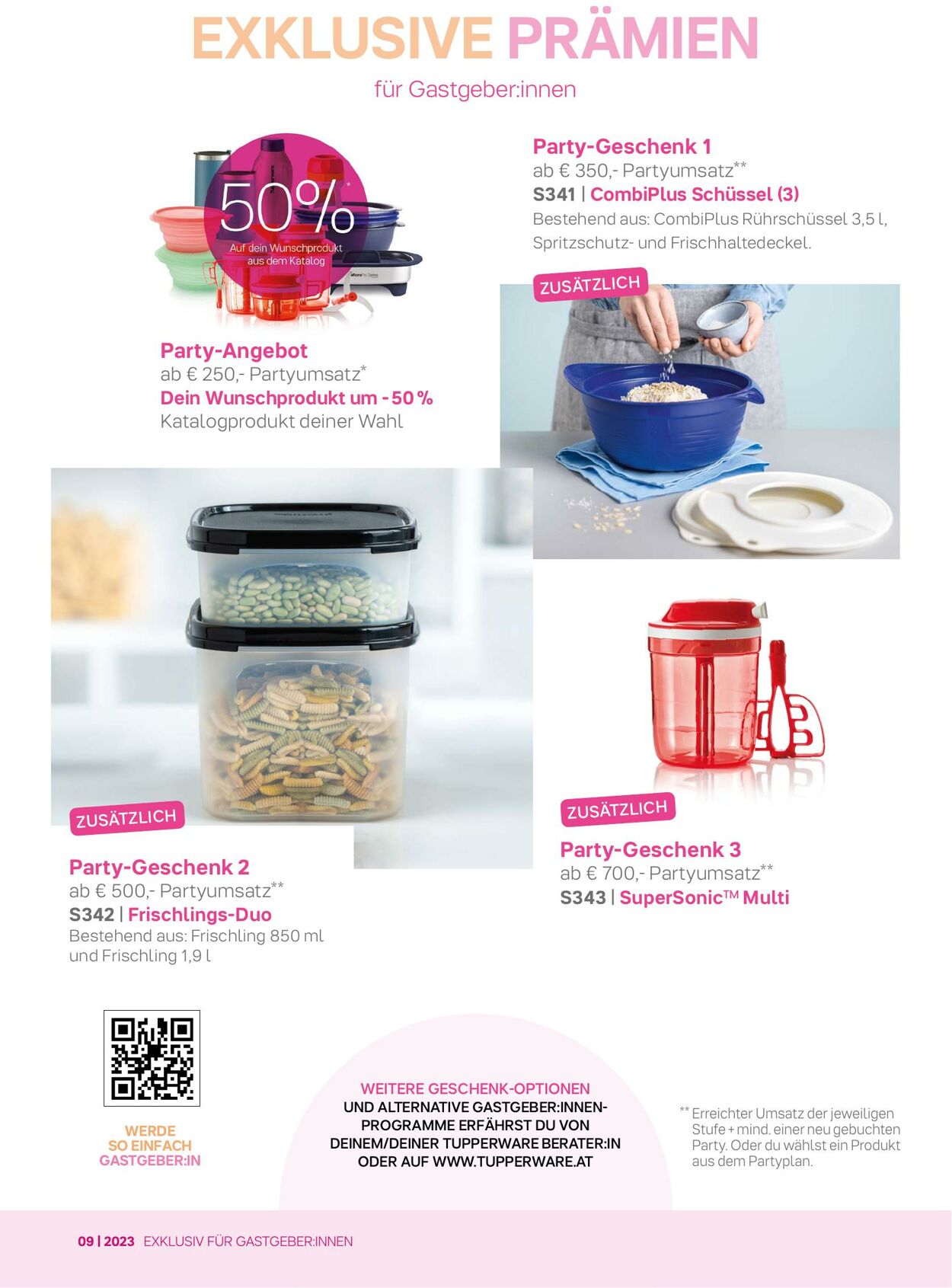 Prospekt Tupperware 04.09.2023 - 01.10.2023