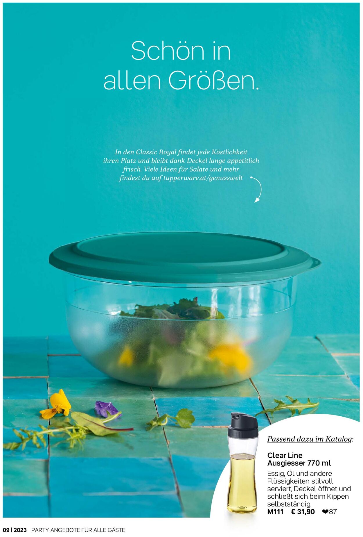 Prospekt Tupperware 04.09.2023 - 01.10.2023