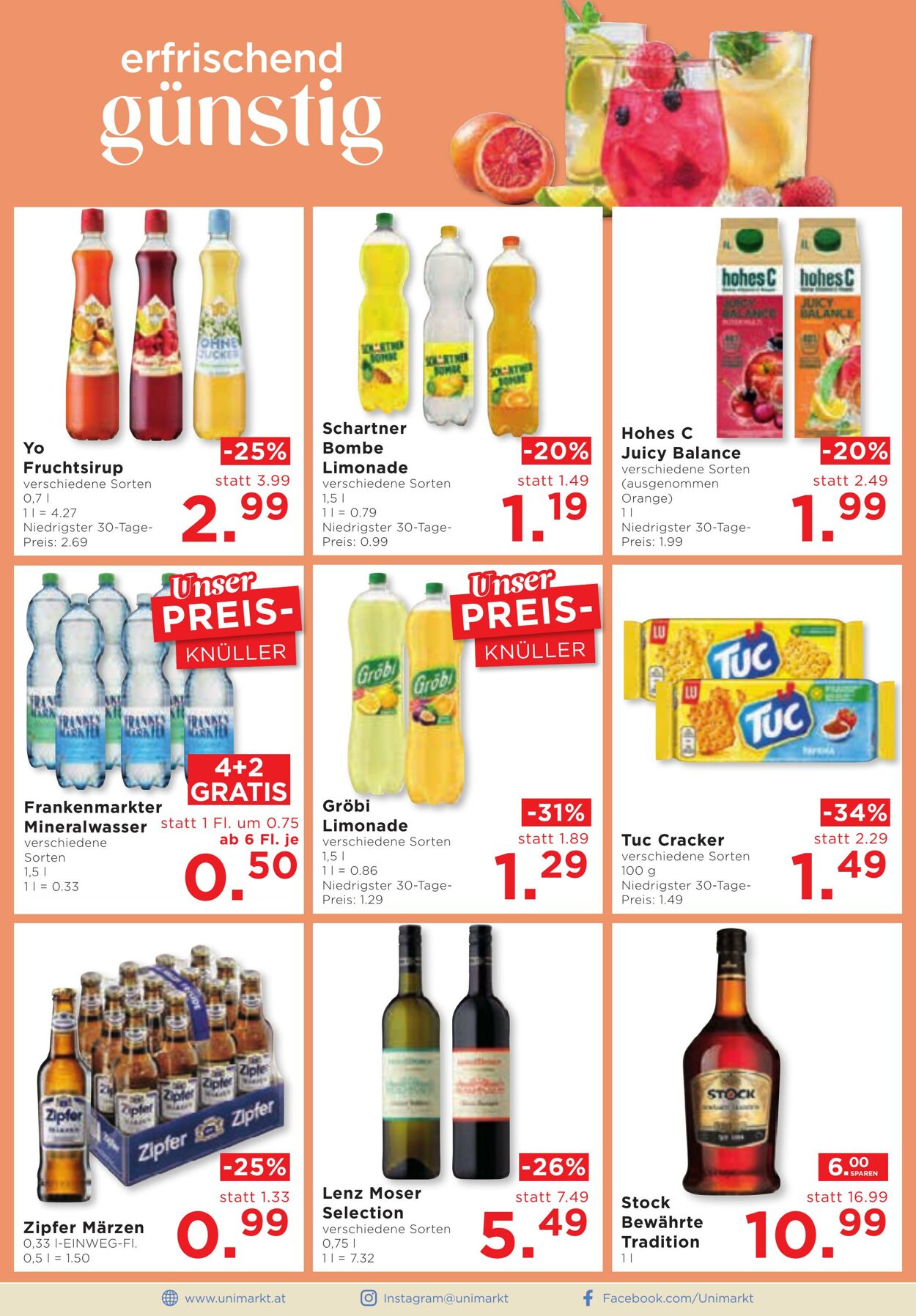 Prospekt Unimarkt 02.10.2024 - 08.10.2024