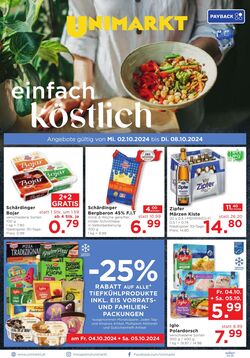 Prospekt Unimarkt 21.06.2023 - 27.06.2023