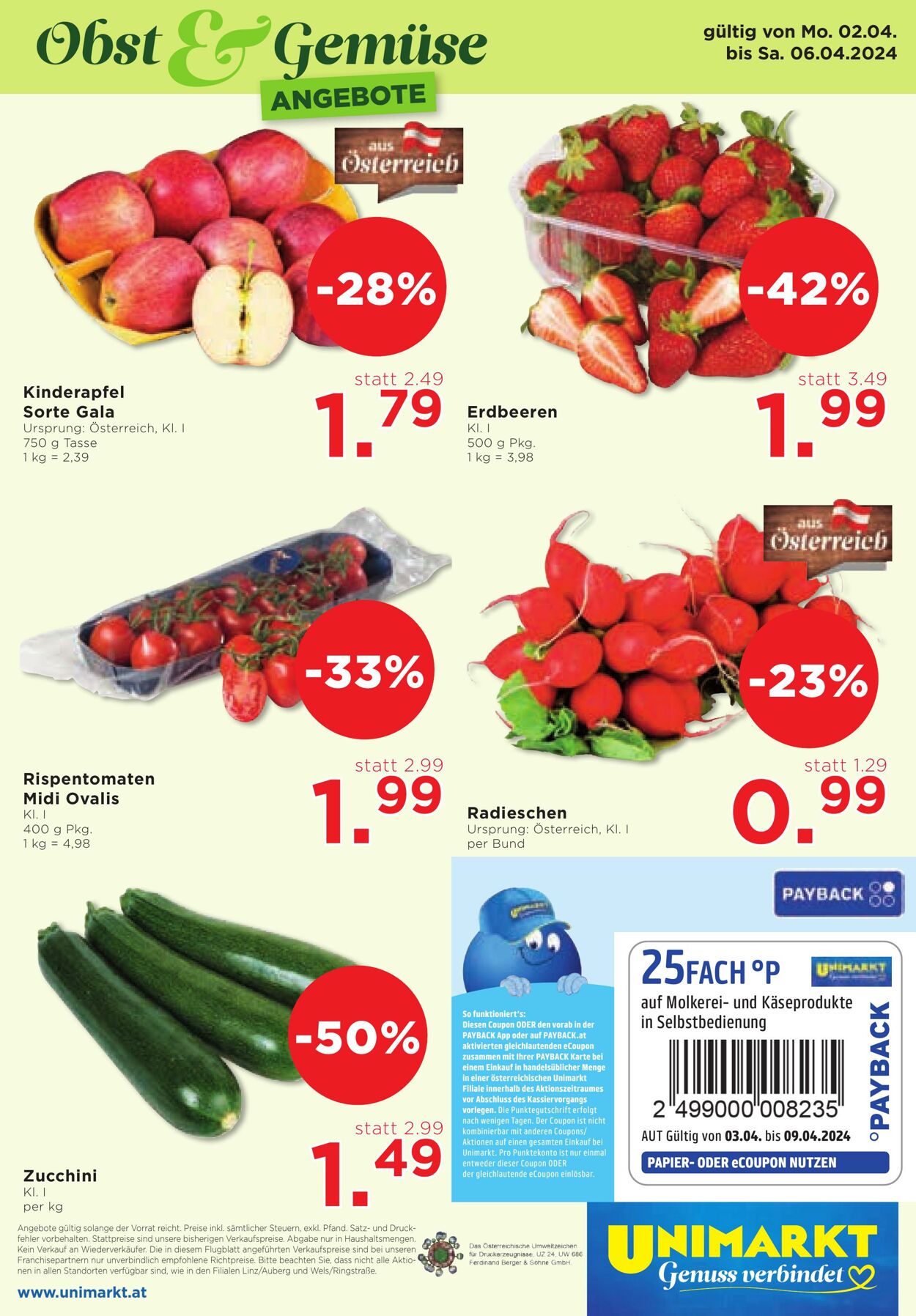 Prospekt Unimarkt 03.04.2024 - 09.04.2024