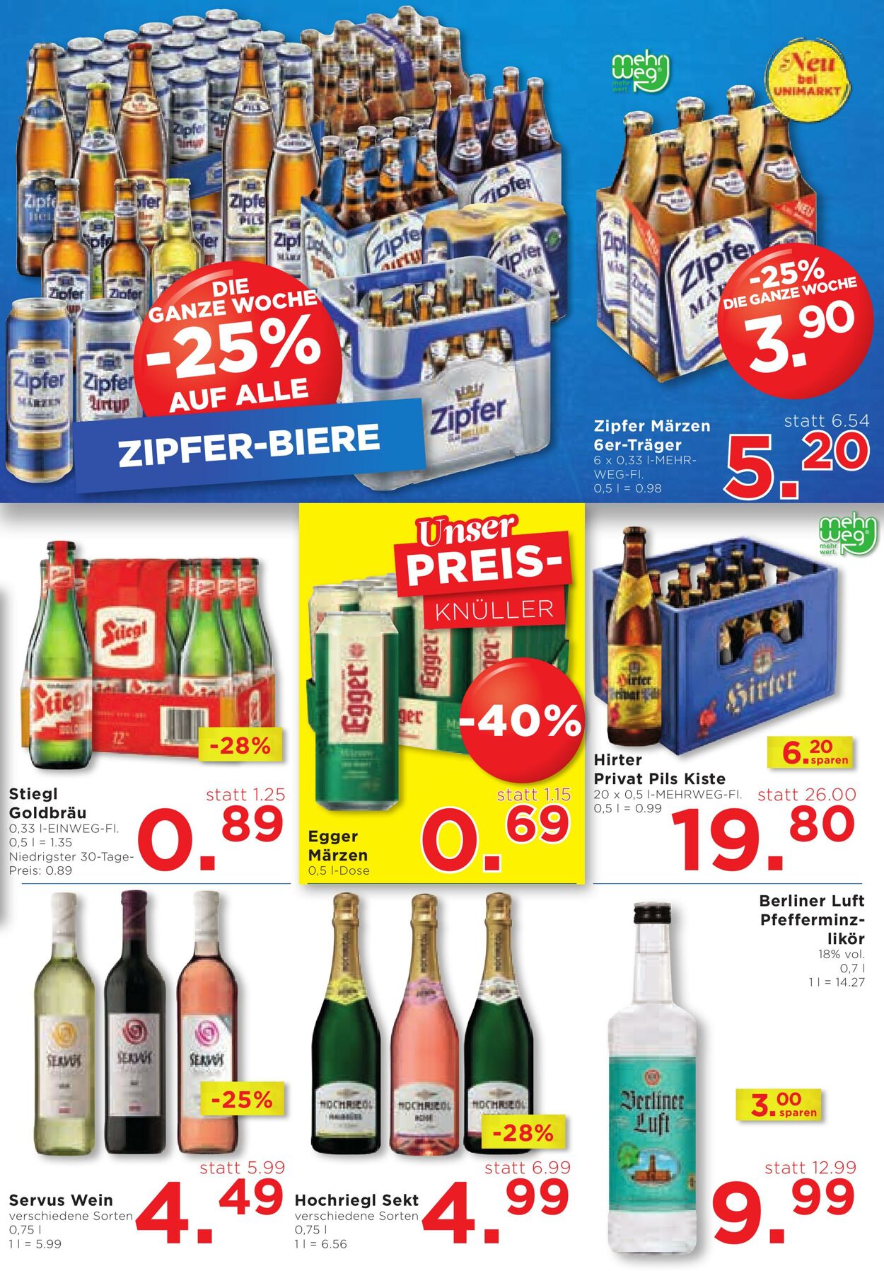 Prospekt Unimarkt 03.07.2024 - 09.07.2024