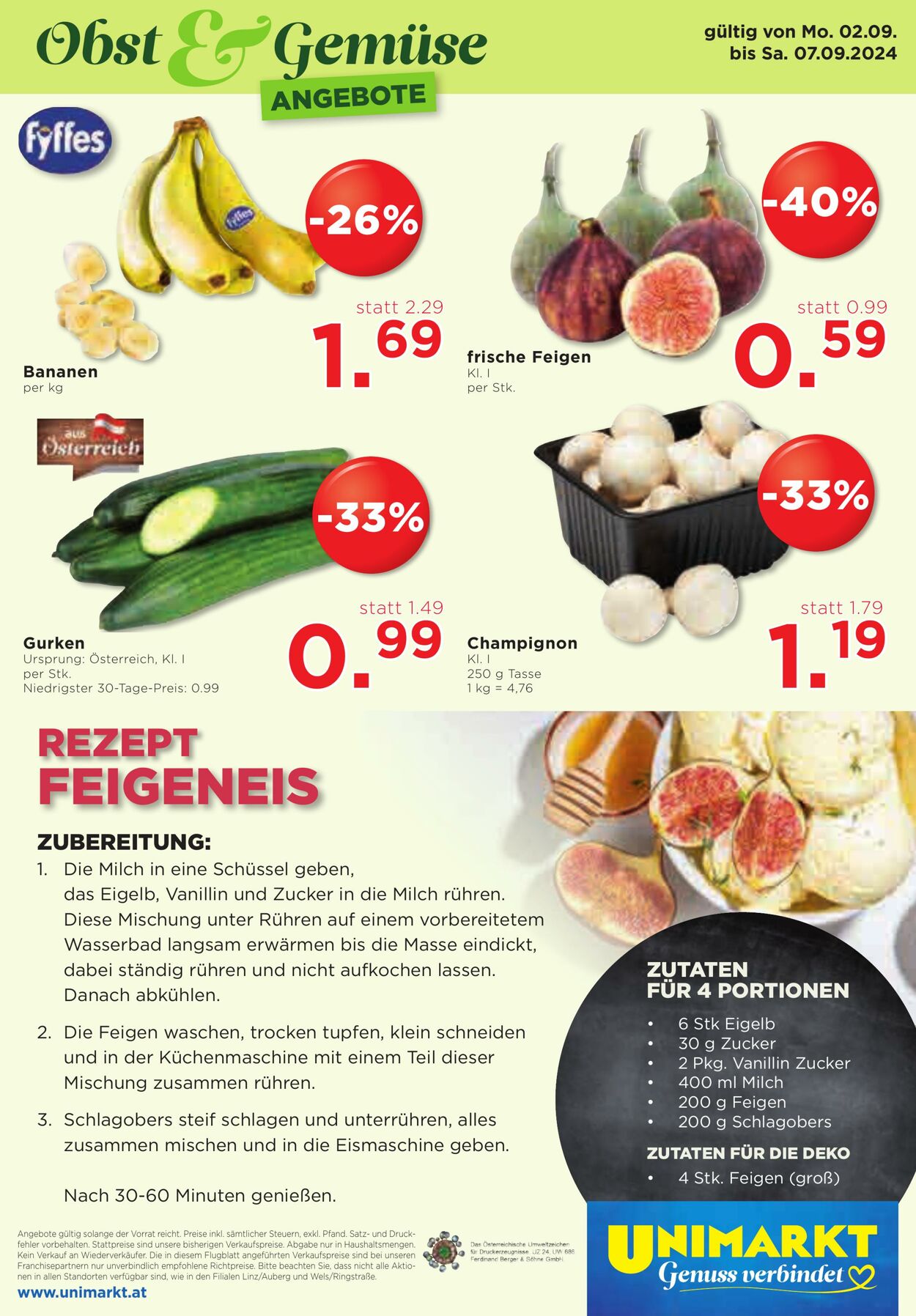 Prospekt Unimarkt 04.09.2024 - 10.09.2024