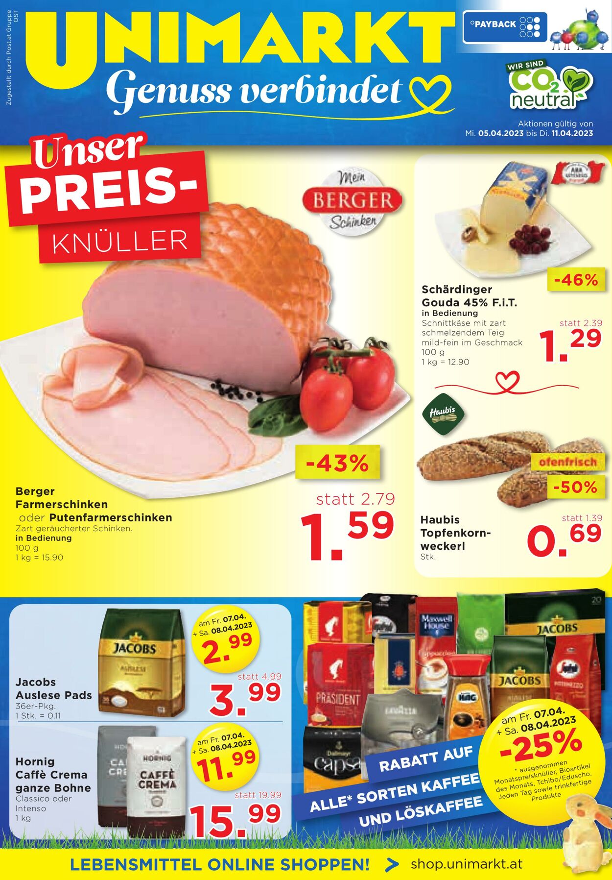 Prospekt Unimarkt 05.04.2023 - 11.04.2023