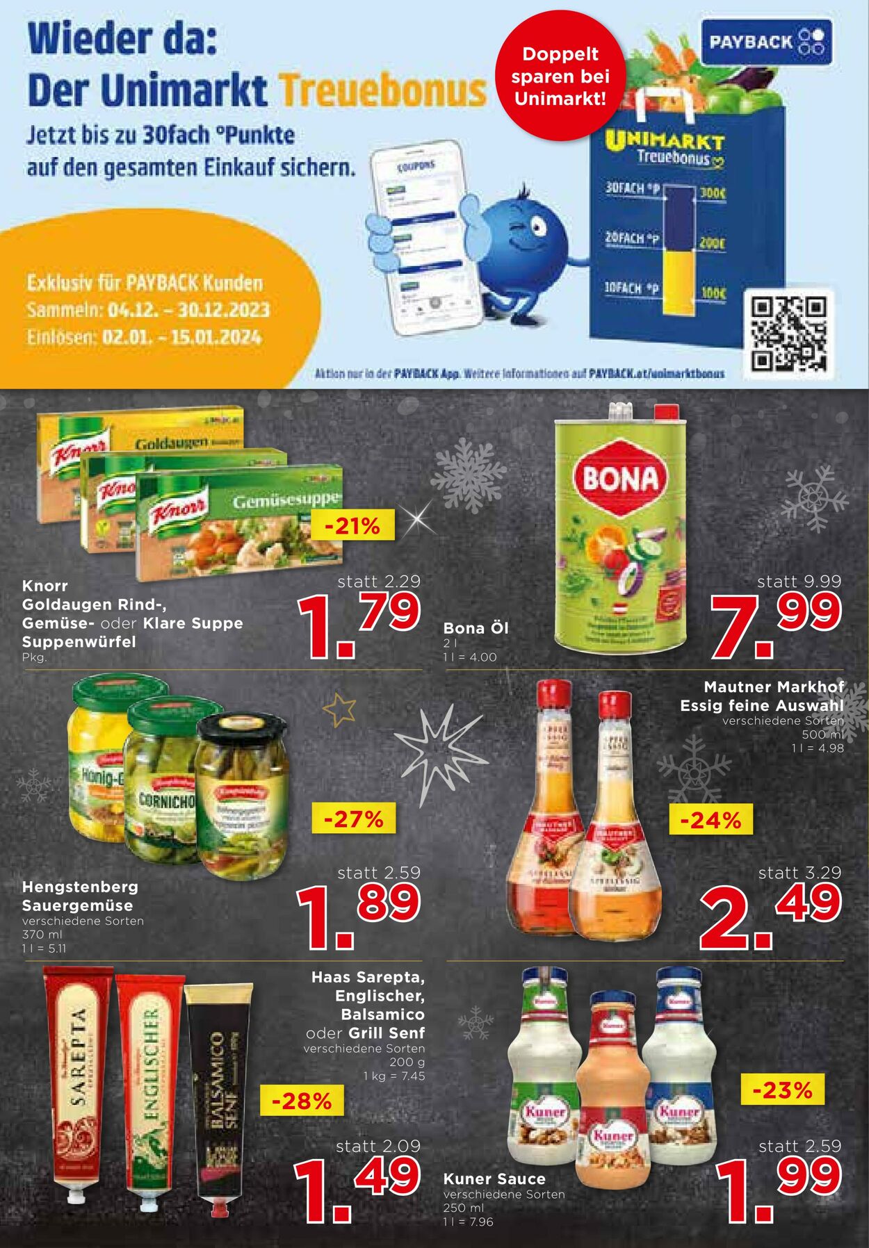 Prospekt Unimarkt 06.12.2023 - 12.12.2023
