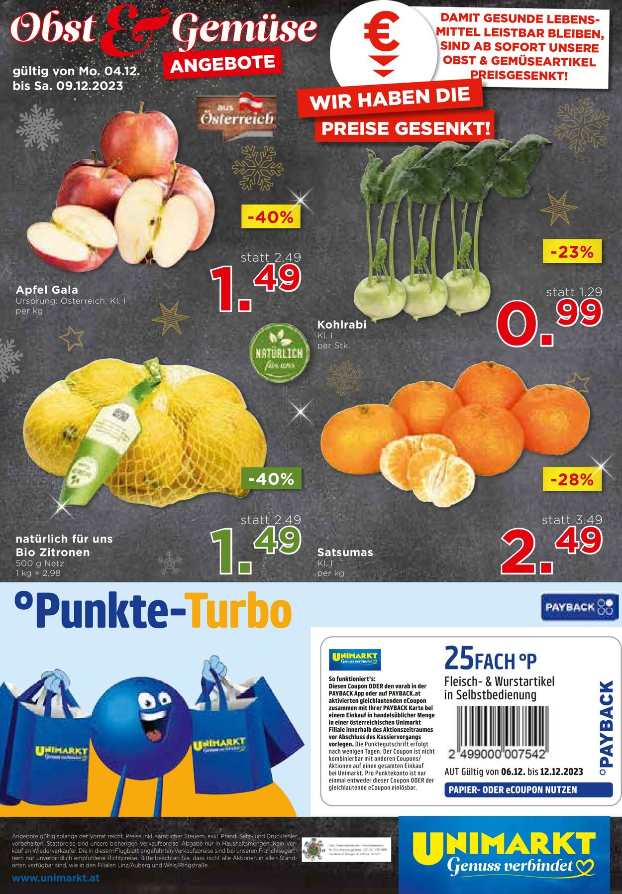 Prospekt Unimarkt 06.12.2023 - 12.12.2023