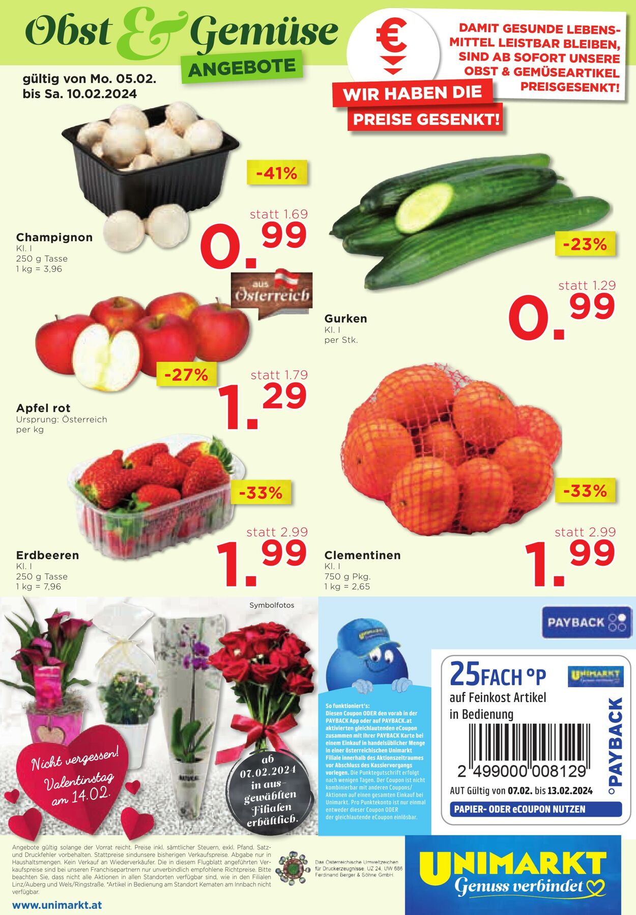 Prospekt Unimarkt 07.02.2024 - 13.02.2024