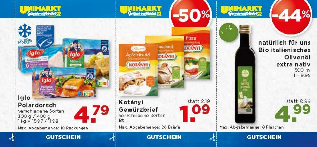 Prospekt Unimarkt 07.09.2022 - 20.09.2022