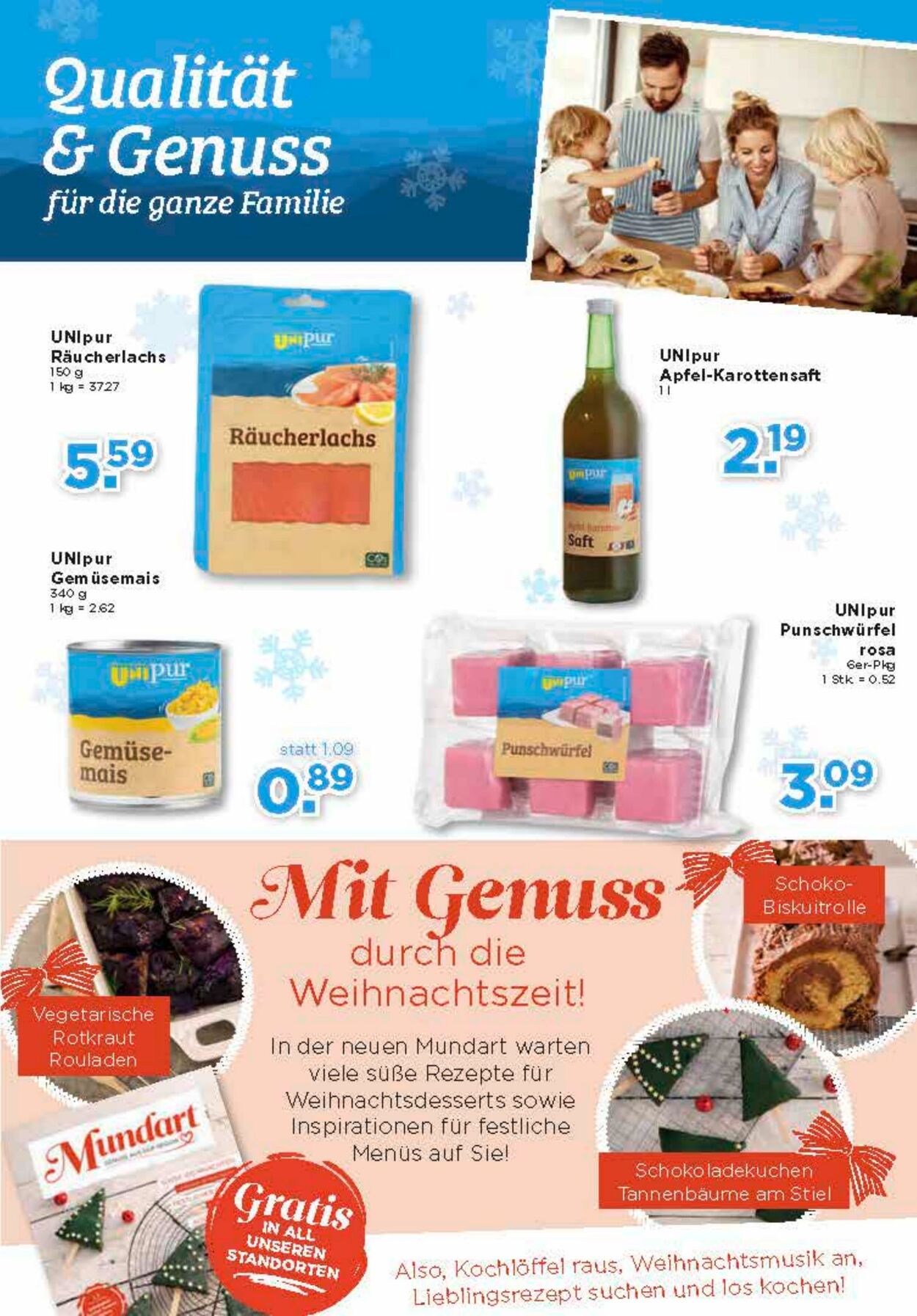 Prospekt Unimarkt 07.12.2022 - 13.12.2022