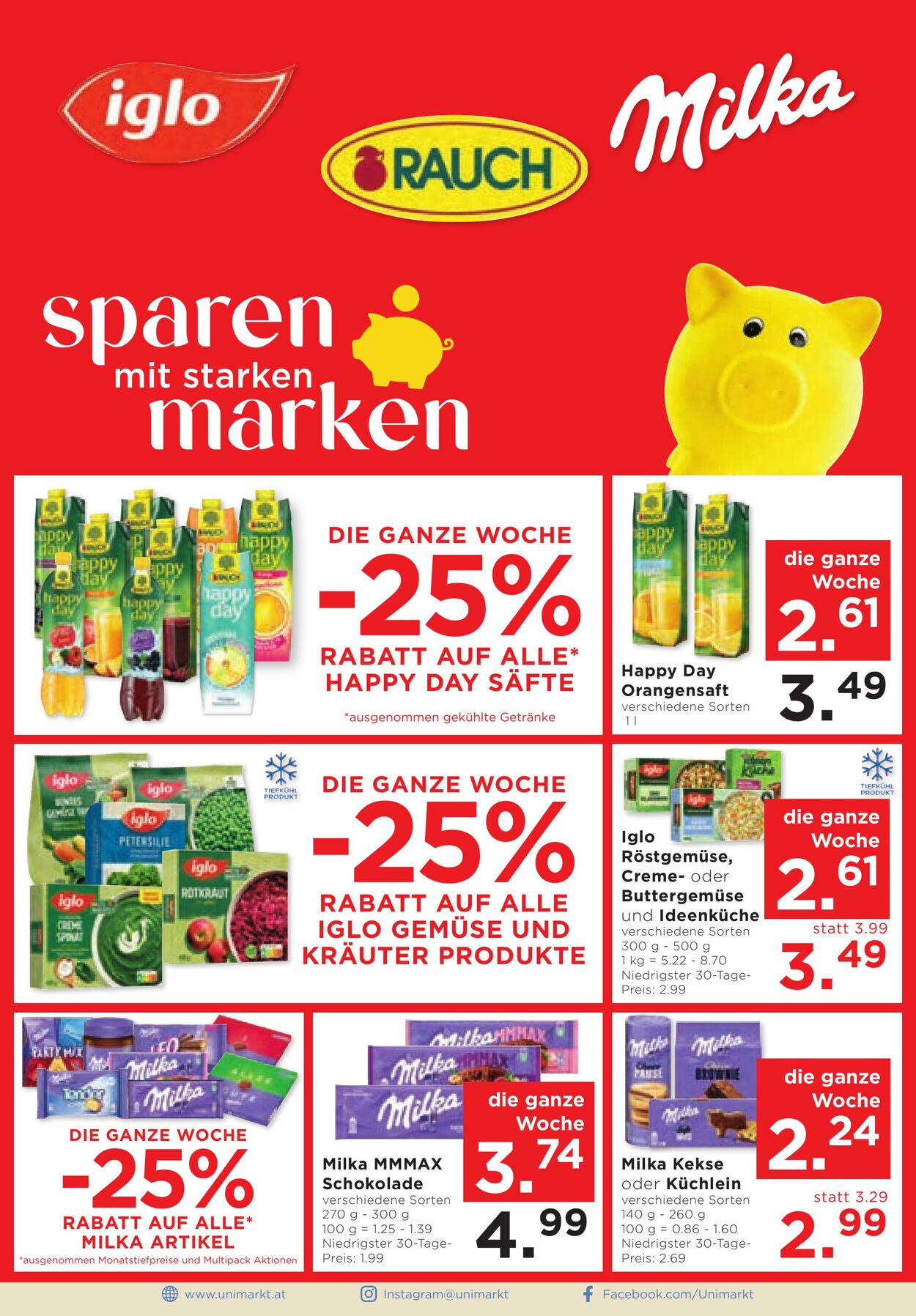 Prospekt Unimarkt 08.01.2025 - 14.01.2025