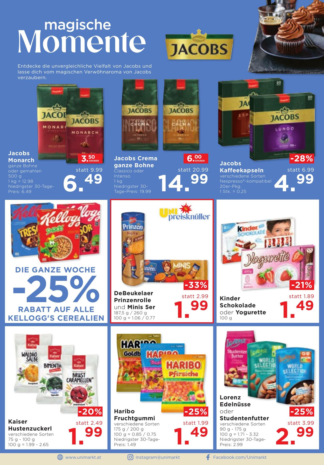 Prospekt Unimarkt 08.01.2025 - 14.01.2025