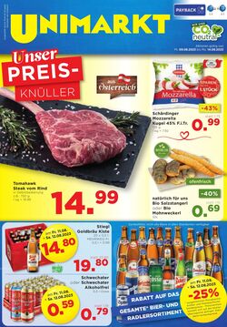 Prospekt Unimarkt 09.08.2023 - 14.08.2023