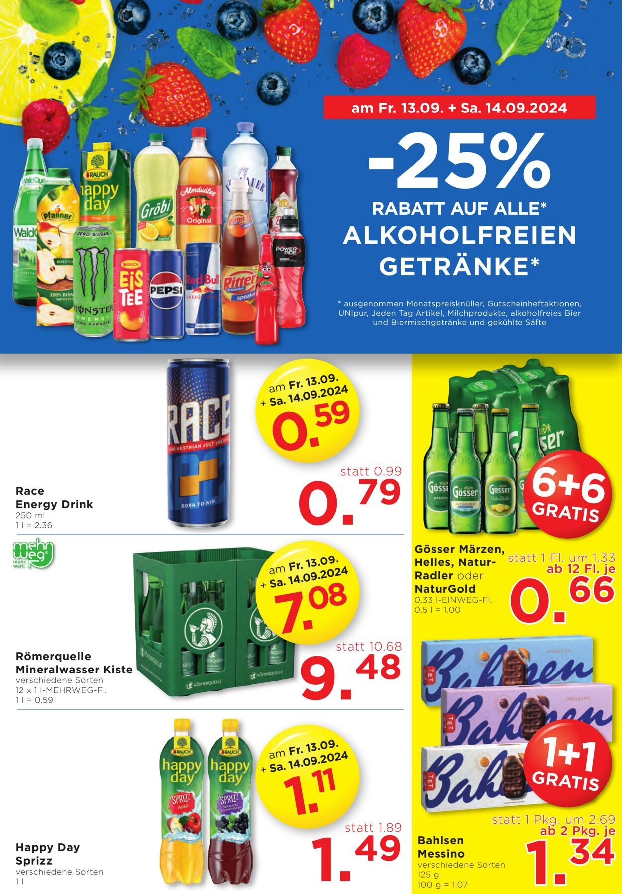 Prospekt Unimarkt 11.09.2024 - 17.09.2024