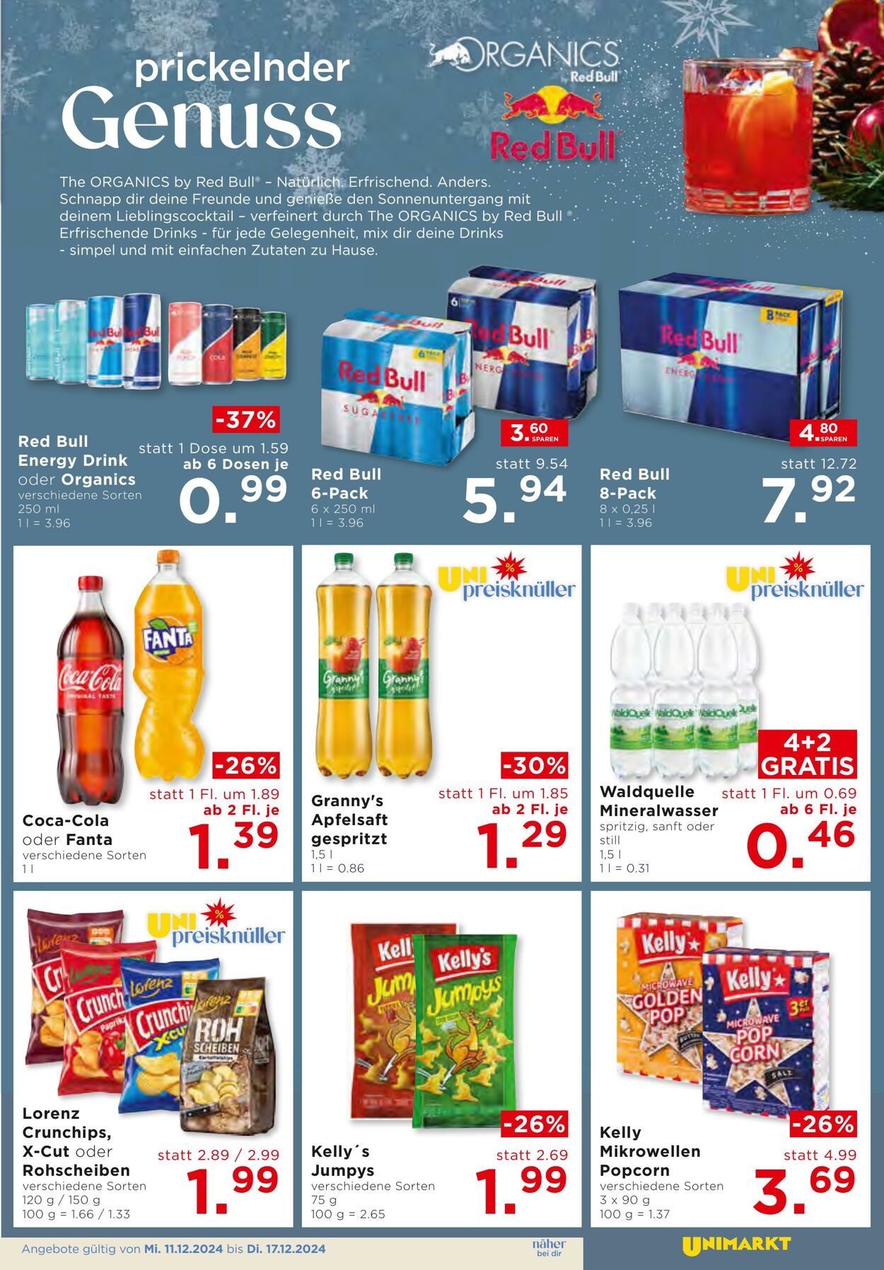 Prospekt Unimarkt 11.12.2024 - 17.12.2024