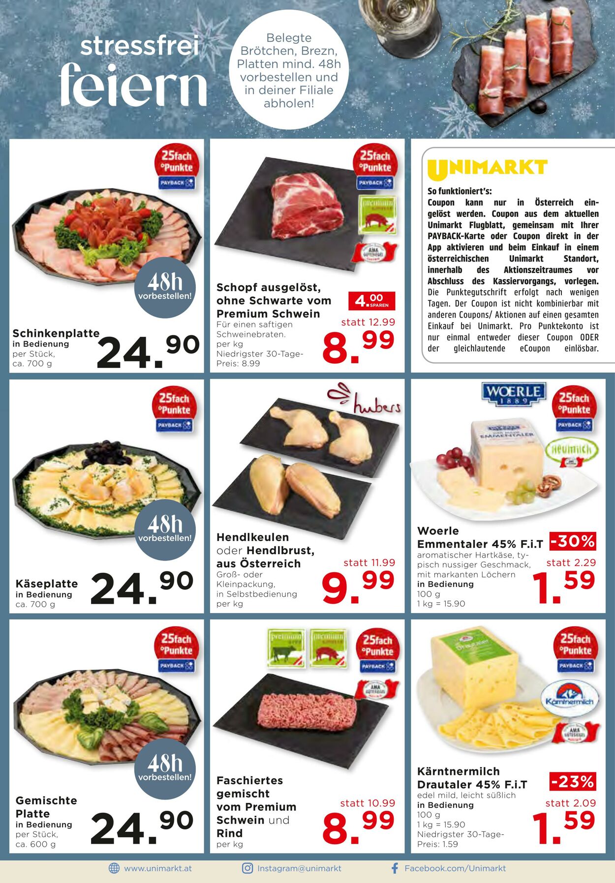 Prospekt Unimarkt 11.12.2024 - 17.12.2024