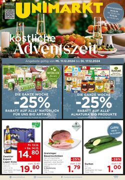 Prospekt Unimarkt 11.12.2024 - 17.12.2024