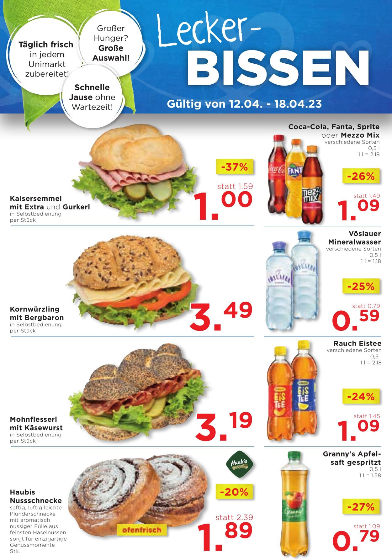 Prospekt Unimarkt 12.04.2023 - 18.04.2023