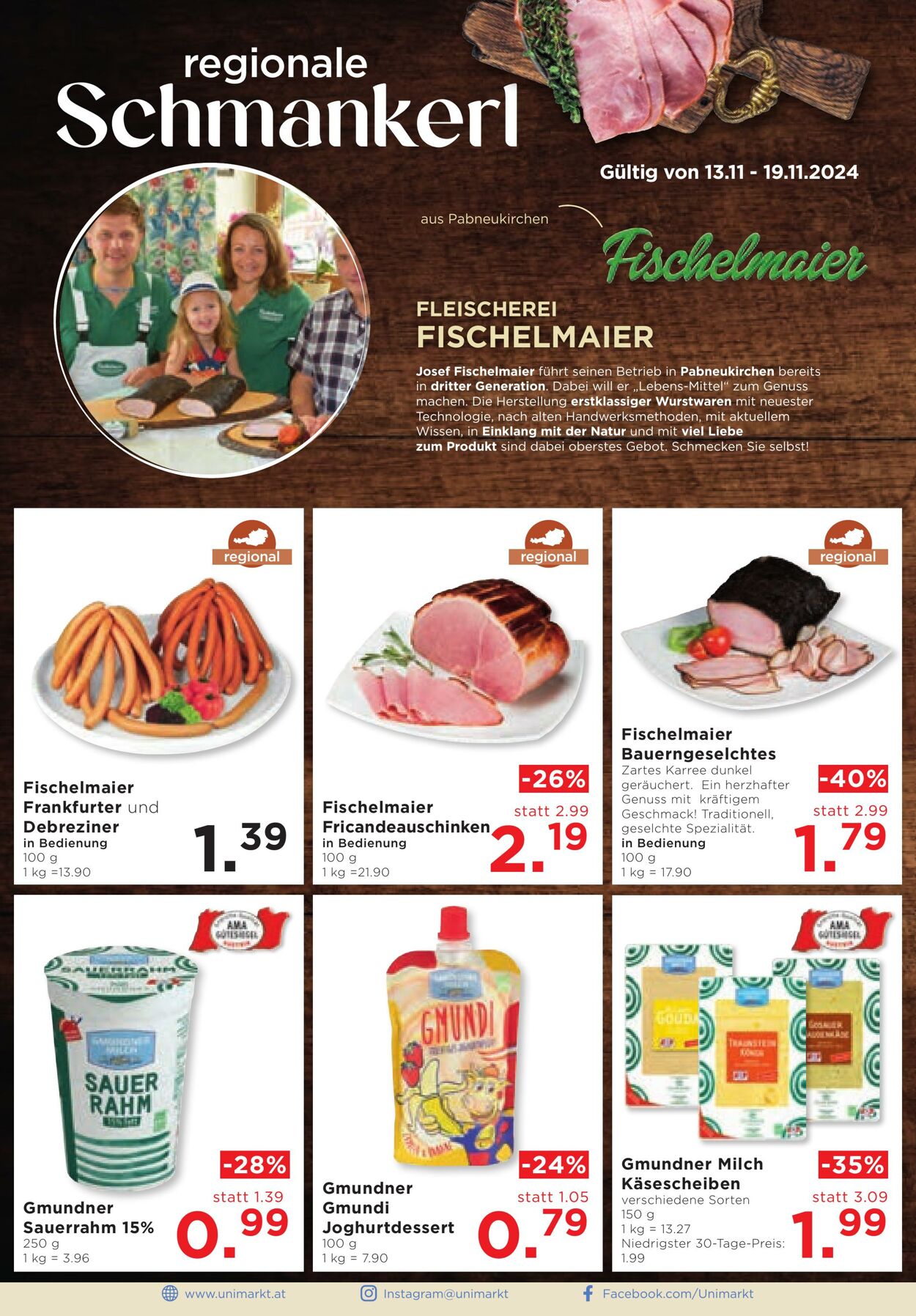 Prospekt Unimarkt 13.11.2024 - 19.11.2024