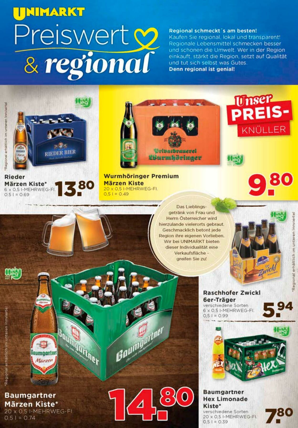 Prospekt Unimarkt 14.09.2022 - 20.09.2022