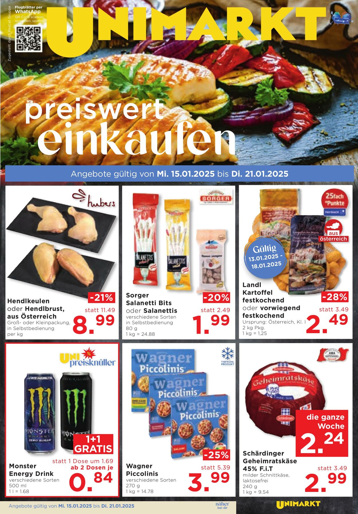 Prospekt Unimarkt 15.01.2025 - 21.01.2025