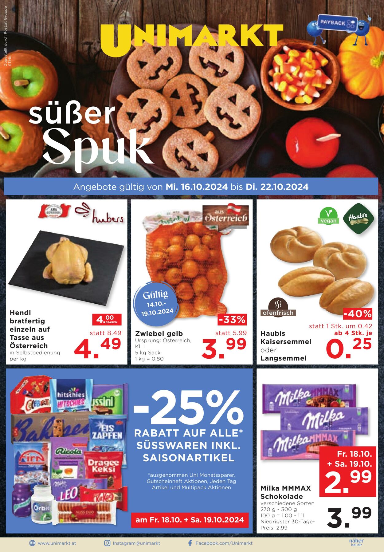 Prospekt Unimarkt 16.10.2024 - 22.10.2024