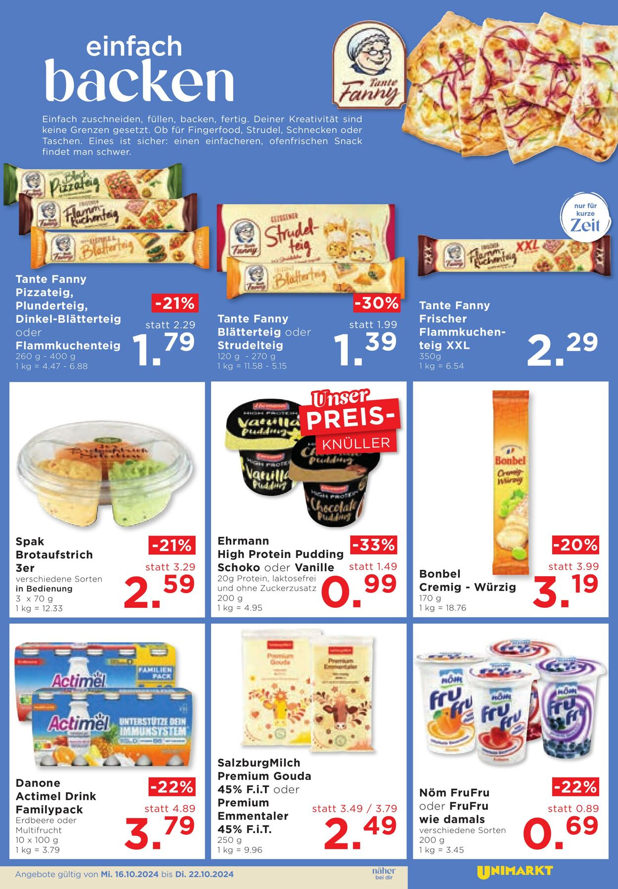 Prospekt Unimarkt 16.10.2024 - 22.10.2024