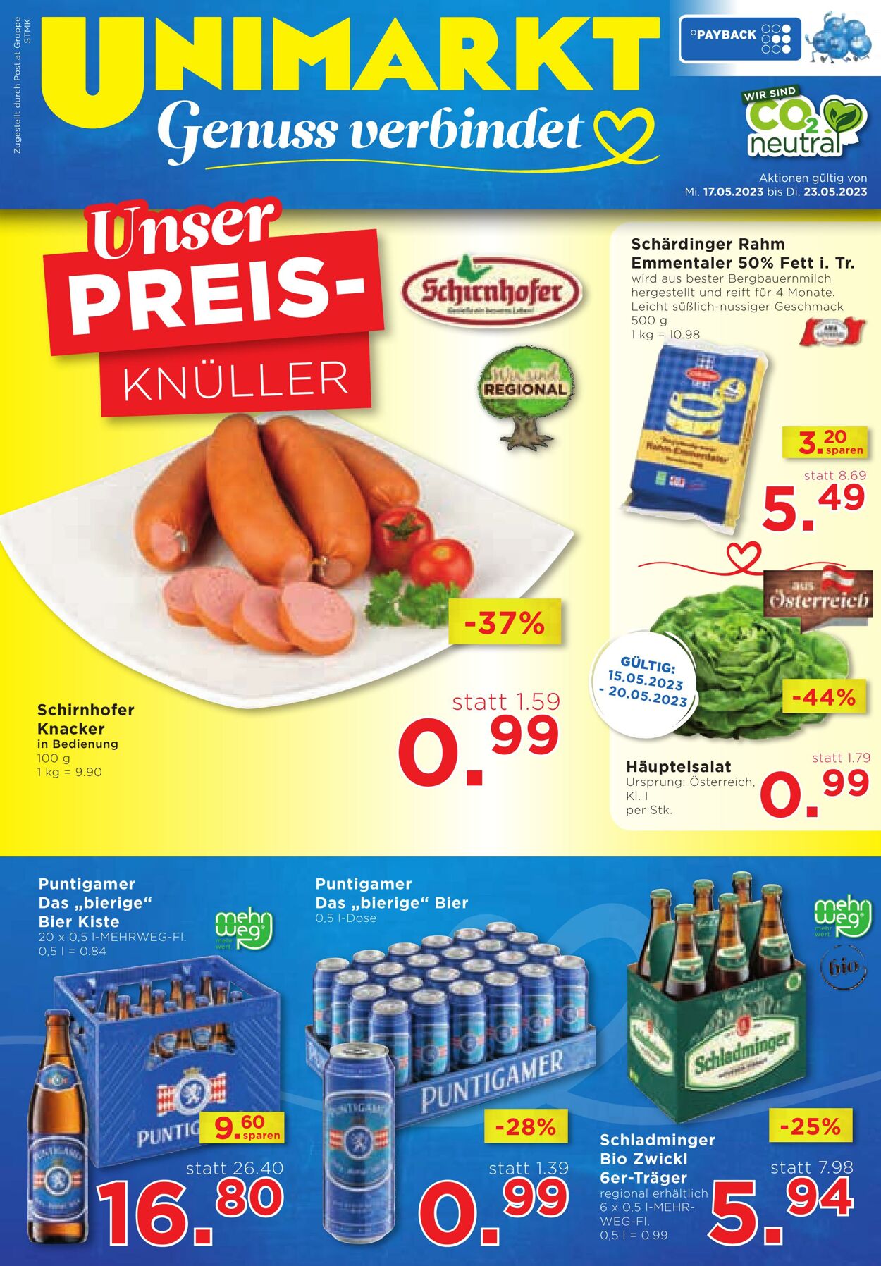 Prospekt Unimarkt 17.05.2023 - 23.05.2023