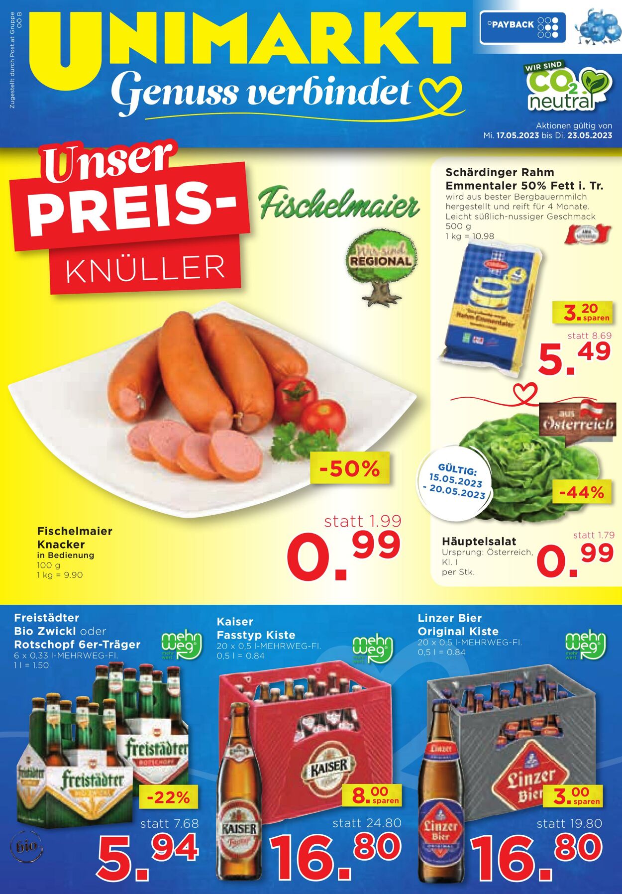 Prospekt Unimarkt 17.05.2023 - 23.05.2023