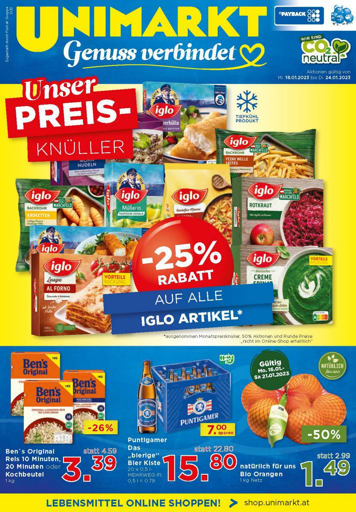 Prospekt Unimarkt 18.01.2023 - 24.01.2023