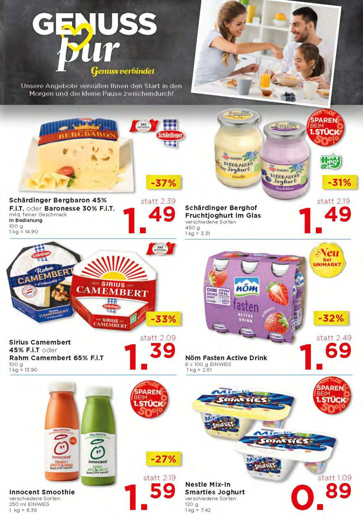 Prospekt Unimarkt 18.01.2023 - 24.01.2023