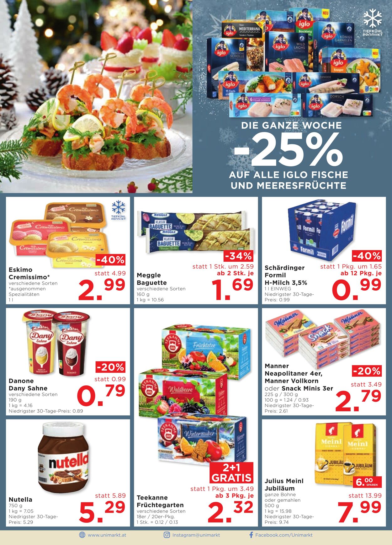 Prospekt Unimarkt 18.12.2024 - 31.12.2024