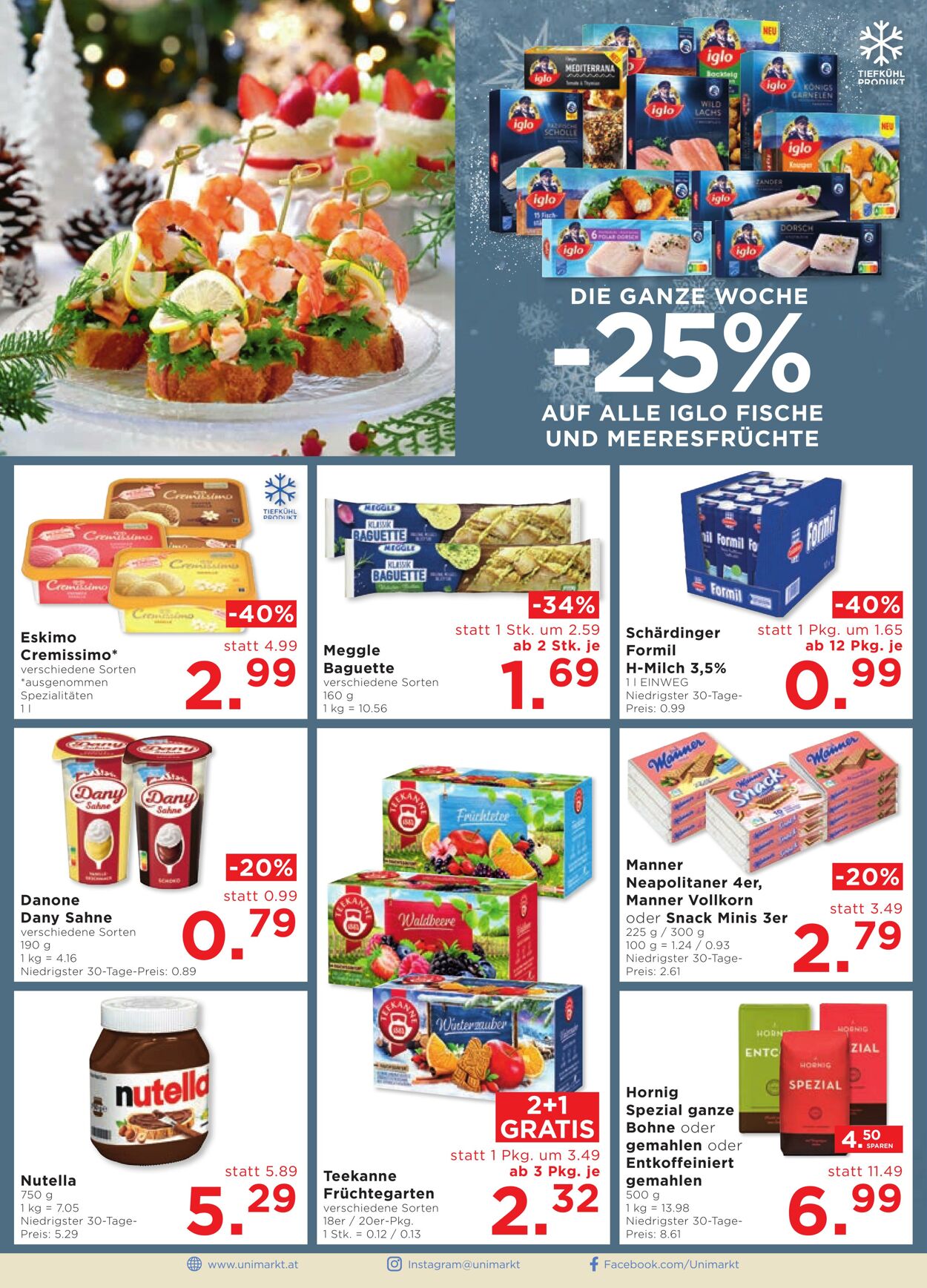 Prospekt Unimarkt 18.12.2024 - 31.12.2024